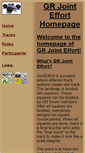Mobile Screenshot of jointeffort.generally-racers.com